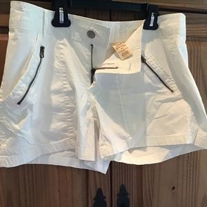 White shorts size 12